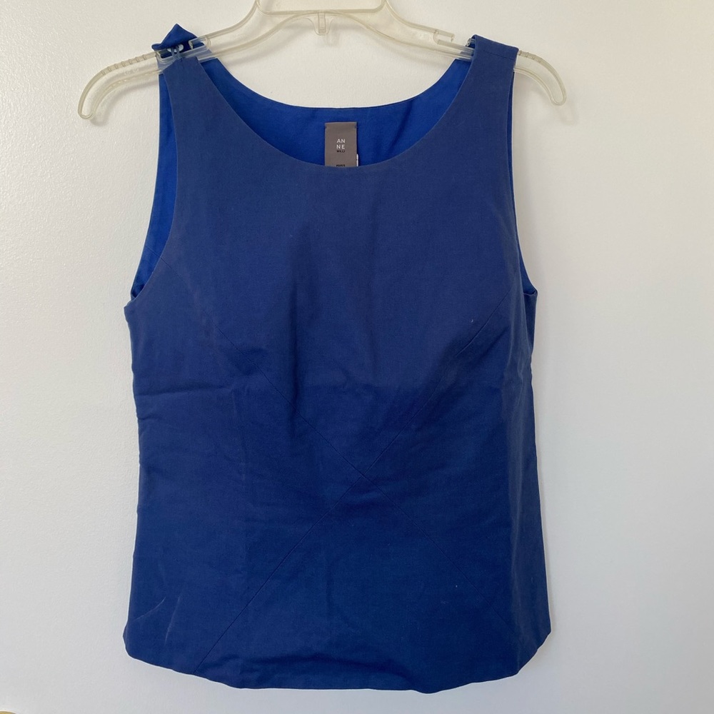 Anne Willi Blue Top
